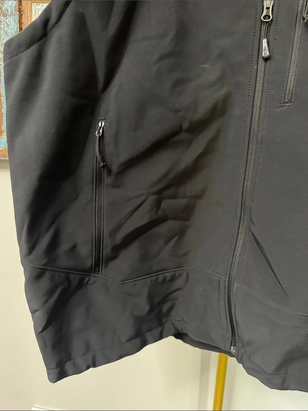 The North Face Black Softshell Men’s Vest EUC XXL